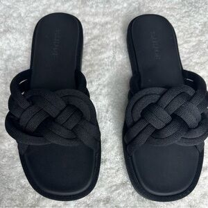 Rothy’s Summer Sandal in black | Size10W |beautiful prefect condition never used